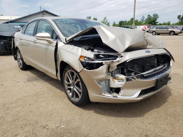 FORD FUSION SEL 2019 with VIN 3FA6P0CD3KR222383 - Photo from auction