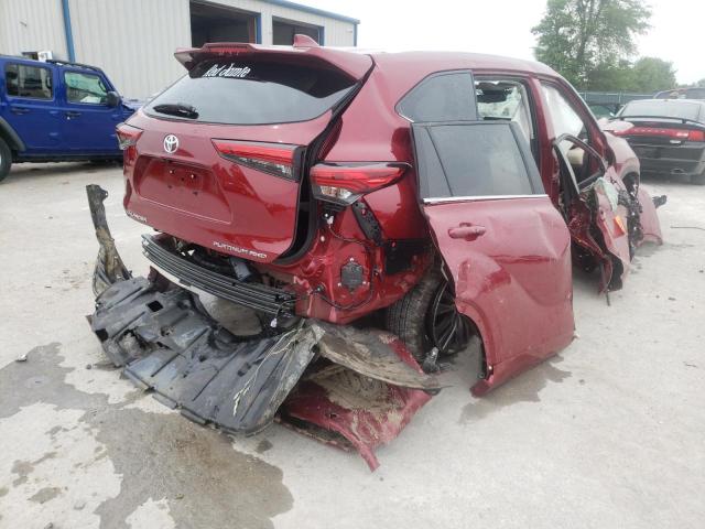 Photo 4 from auction – 2021 TOYOTA HIGHLANDER with VIN 5TDFZRBH7MS144607