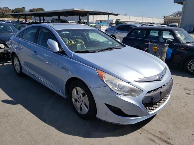 HYUNDAI SONATA HYB 2012 with VIN KMHEC4A42CA056957 - Photo from auction