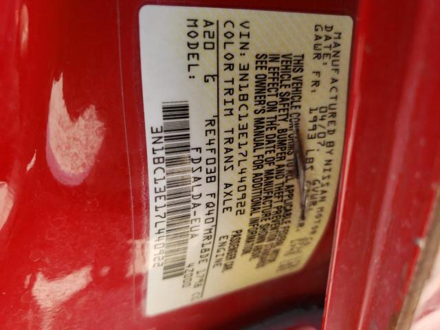 Photo 10 from auction – 2007 NISSAN VERSA S with VIN 3N1BC13E17L440922