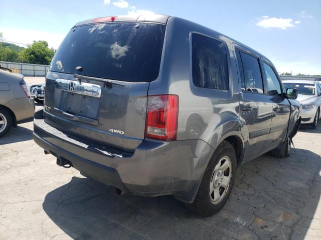 Photo 4 from auction – 2011 HONDA PILOT LX with VIN 5FNYF4H22BB058601