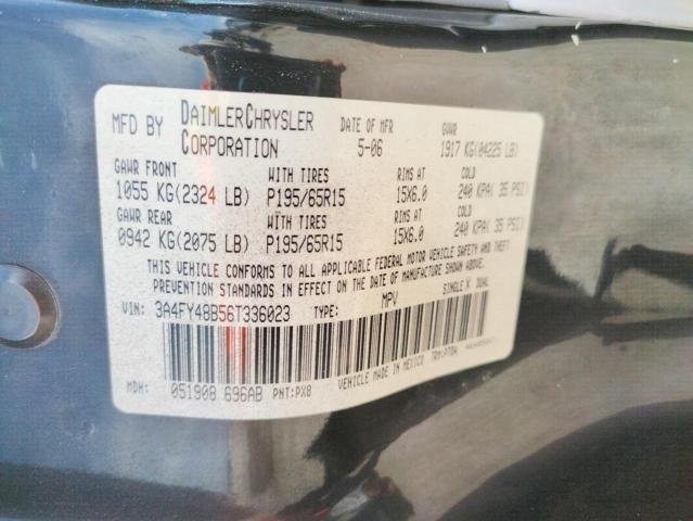 Photo 10 from auction – 2006 CHRYSLER PT CRUISER with VIN 3A4FY48B56T336023