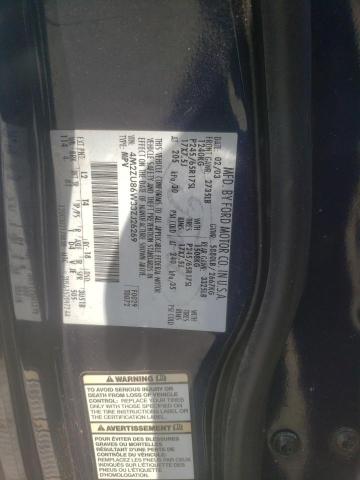 Photo 10 from auction – 2003 MERCURY MOUNTAINEE with VIN 4M2ZU86W33ZJ26269