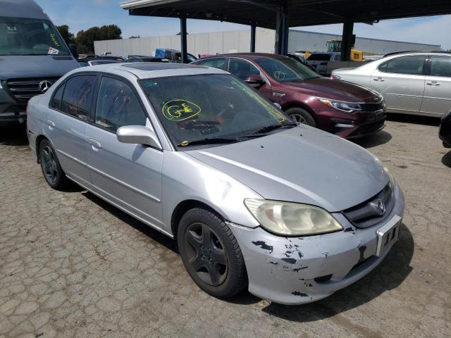 HONDA CIVIC EX 2004 with VIN 2HGES26774H564232 - Photo from auction