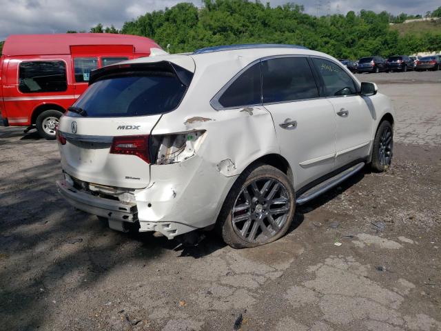 Photo 4 from auction – 2014 ACURA MDX ADVANC with VIN 5FRYD4H84EB001541
