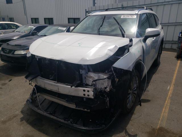 Photo 2 from auction – 2020 TOYOTA HIGHLANDER with VIN 5TDFZRBH0LS005398