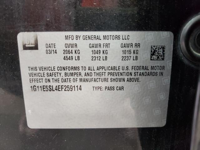 Photo 10 from auction – 2014 CHEVROLET MALIBU LS with VIN 1G11E5SL4EF259114