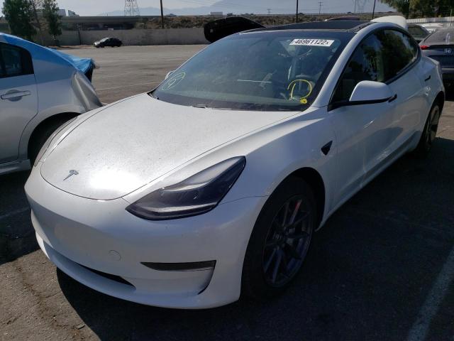 Photo 2 from auction – 2021 TESLA MODEL 3 with VIN 5YJ3E1EA5MF029037