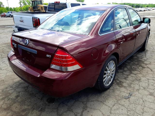 Photo 4 from auction – 2005 MERCURY MONTEGO PR with VIN 1MEFM43155G612959