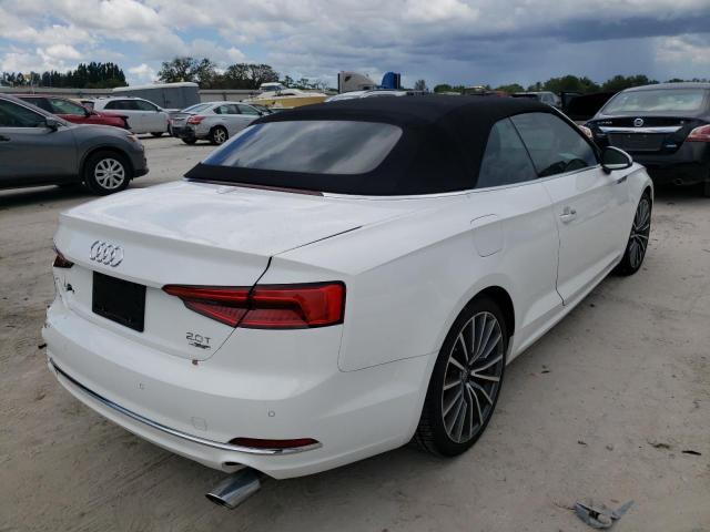 Photo 4 from auction – 2018 AUDI A5 PREMIUM with VIN WAUYNGF5XJN001948