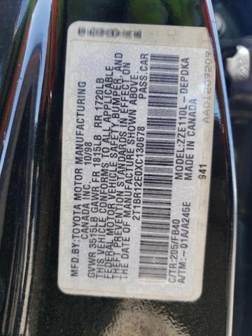 Photo 10 from auction – 1999 TOYOTA COROLLA with VIN 2T1BR12E0XC130678