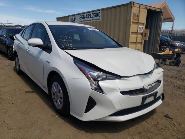 TOYOTA PRIUS 2018 with VIN JTDKBRFU4J3069503 - Photo from auction