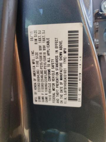 Photo 10 from auction – 2012 ACURA RDX TECHNO with VIN 5J8TB1H56CA001831