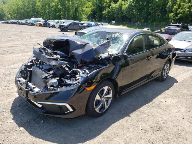 Photo 2 from auction – 2019 HONDA CIVIC LX with VIN 2HGFC2F69KH580227