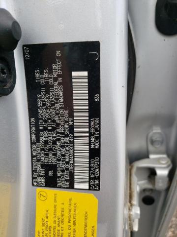 Photo 10 from auction – 2008 TOYOTA HIGHLANDER with VIN JTEEW44A882011449