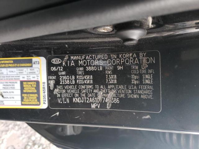 Photo 10 from auction – 2013 KIA SOUL + with VIN KNDJT2A61D7749686
