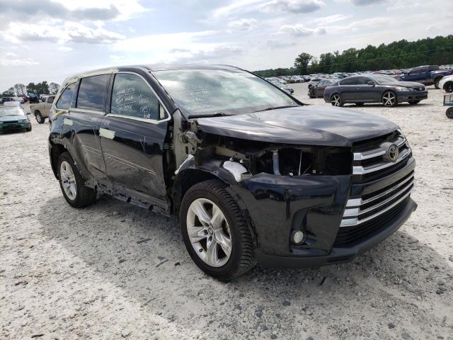 TOYOTA HIGHLANDER 2017 with VIN 5TDDZRFH1HS408668 - Photo from auction