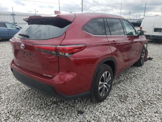 Photo 4 from auction – 2022 TOYOTA HIGHLANDER with VIN 5TDGZRBH8NS564561