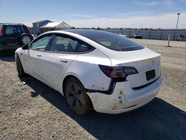 Photo 3 from auction – 2021 TESLA MODEL 3 with VIN 5YJ3E1EA4MF961567
