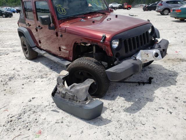 Photo 9 from auction – 2008 JEEP WRANGLER U with VIN 1J4GB59148L530347