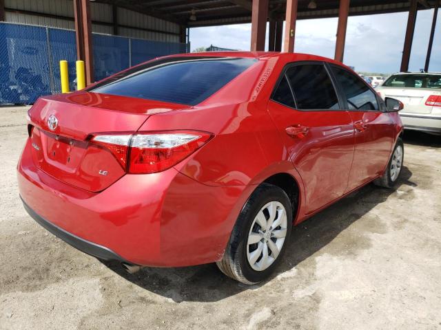 Photo 4 from auction – 2015 TOYOTA COROLLA L with VIN 2T1BURHE2FC303653
