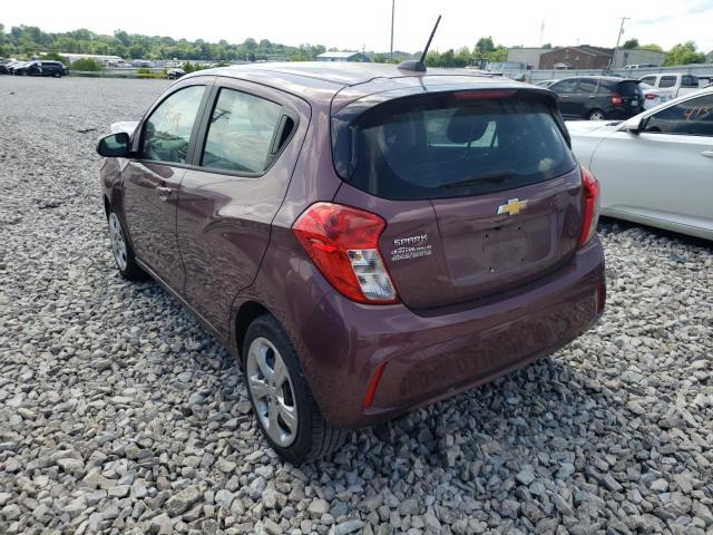 Photo 3 from auction – 2021 CHEVROLET SPARK LS with VIN KL8CB6SA4MC708992