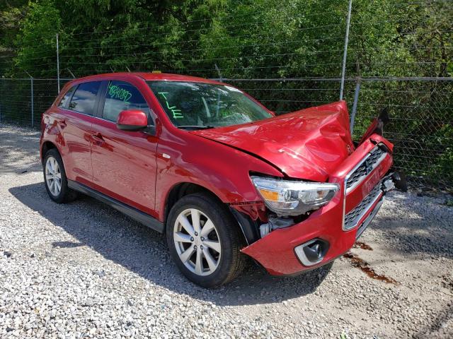 MITSUBISHI OUTLANDER 2015 with VIN 4A4AP4AU2FE011529 - Photo from auction