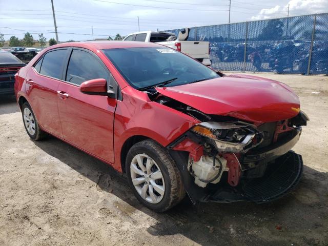 TOYOTA COROLLA L 2015 with VIN 2T1BURHE2FC303653 - Photo from auction