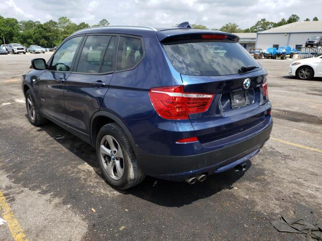 Photo 3 from auction – 2012 BMW X3 XDRIVE2 with VIN 5UXWX5C56CL725467