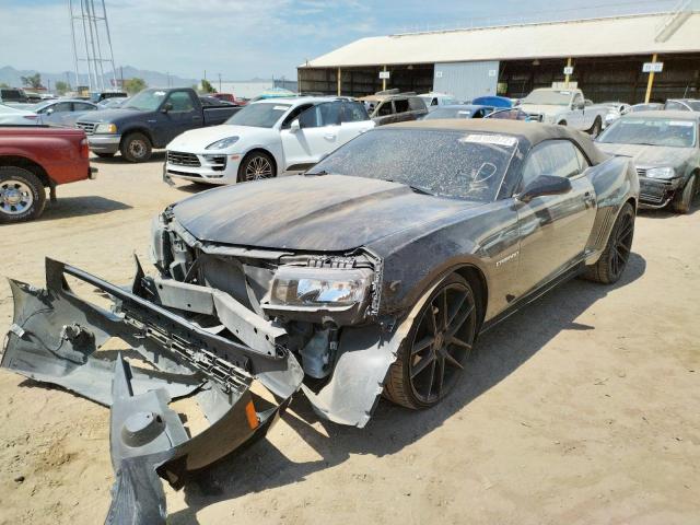 Photo 2 from auction – 2015 CHEVROLET CAMARO LT with VIN 2G1FD3D36F9150514