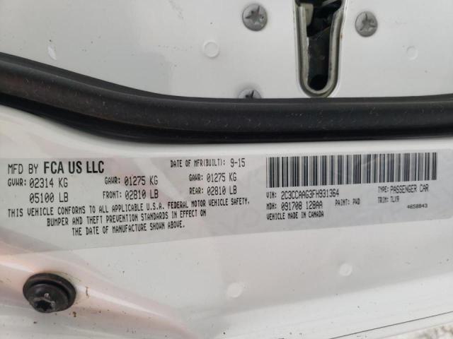 Photo 10 from auction – 2015 CHRYSLER 300 with VIN 2C3CCAAG3FH931364