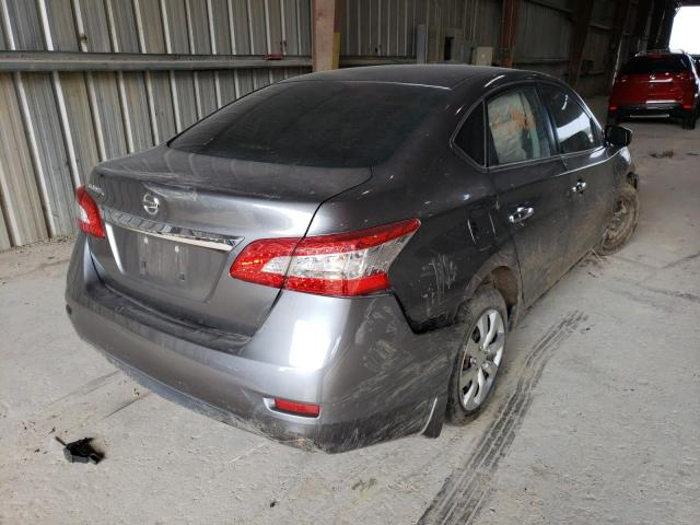 Photo 4 from auction – 2015 NISSAN SENTRA S with VIN 3N1AB7AP3FY306159