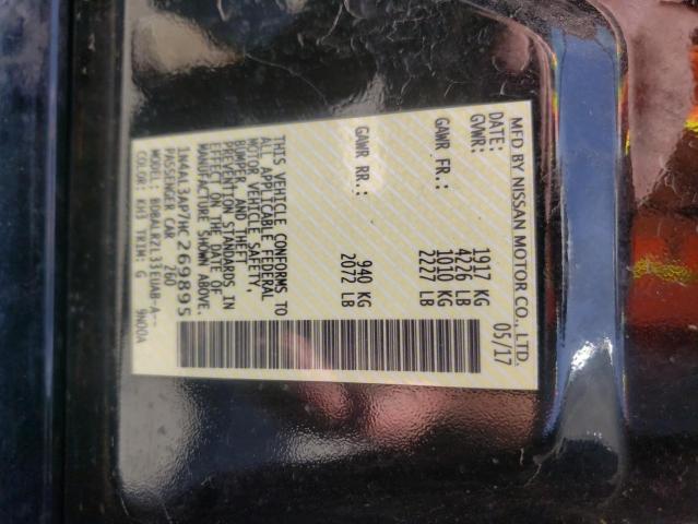 Photo 10 from auction – 2017 NISSAN ALTIMA 2.5 with VIN 1N4AL3AP7HC269895