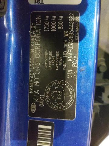 Photo 10 from auction – 2011 KIA FORTE EX with VIN KNAFU5A26B5443882