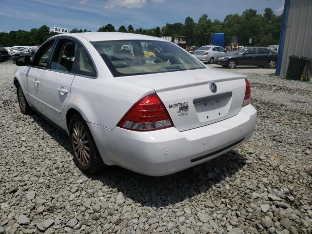 Photo 3 from auction – 2005 MERCURY MONTEGO PR with VIN 1MEFM42135G624092