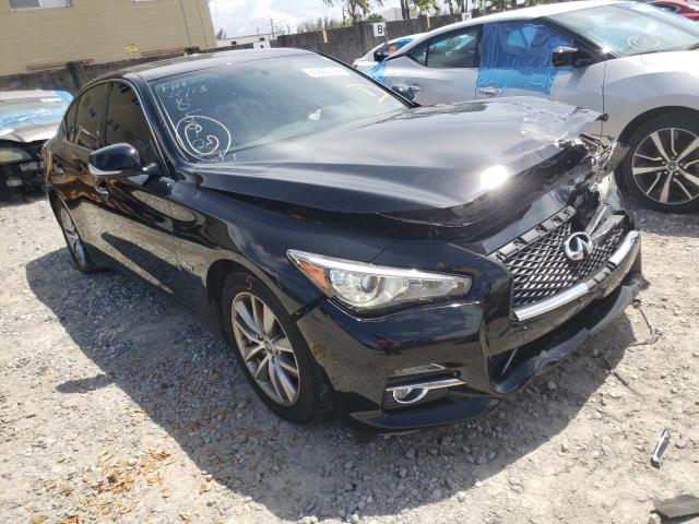 INFINITI Q50 PREMIU 2017 with VIN JN1EV7AP9HM738592 - Photo from auction