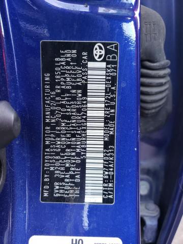 Photo 10 from auction – 2016 TOYOTA COROLLA L with VIN 5YFBURHEXGP470649