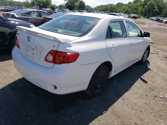 Photo 4 from auction – 2009 TOYOTA COROLLA BA with VIN 2T1BU40E89C105422