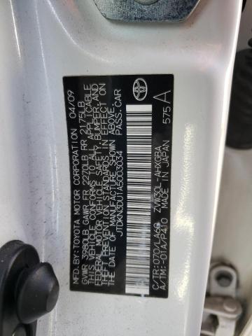 Photo 10 from auction – 2010 TOYOTA PRIUS with VIN JTDKN3DU1A5003034