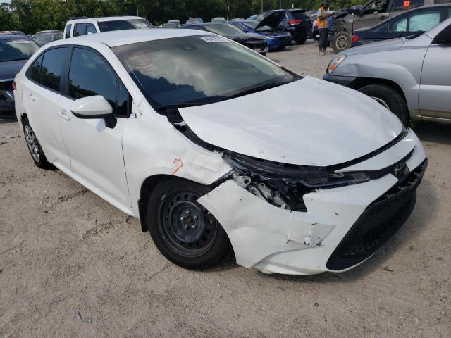 TOYOTA COROLLA LE 2021 with VIN JTDEPMAE6MJ158149 - Photo from auction