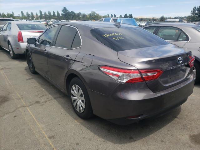 Photo 3 from auction – 2020 TOYOTA CAMRY LE with VIN 4T1C31AK5LU013717
