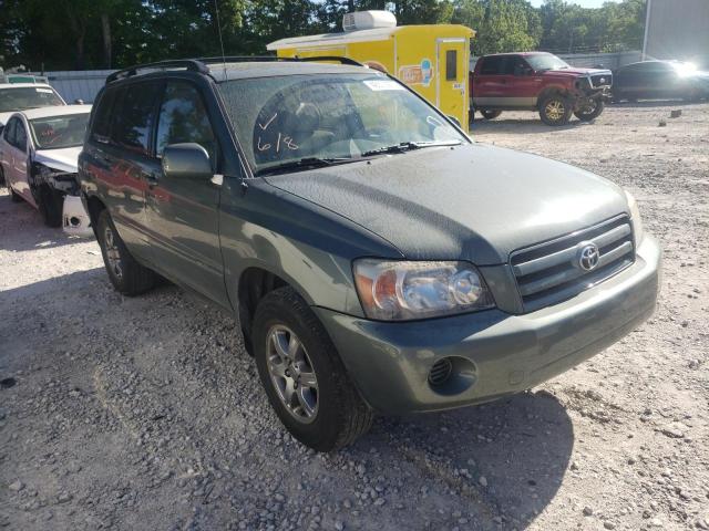 TOYOTA HIGHLANDER 2005 with VIN JTEEP21A150125628 - Photo from auction
