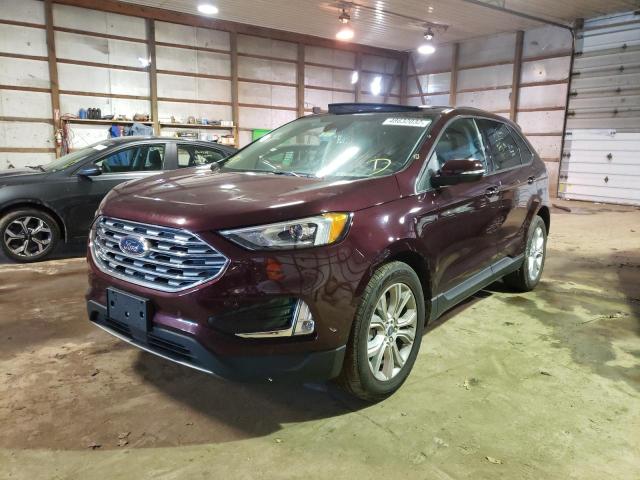 Photo 2 from auction – 2021 FORD EDGE TITAN with VIN 2FMPK4K98MBA27295