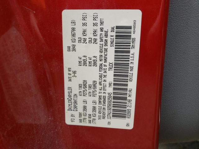 Photo 10 from auction – 2006 DODGE RAM 1500 S with VIN 1D7HU18256S625645
