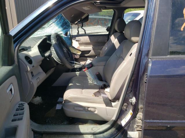Foto 5 de la subasta – 2012 HONDA PILOT EXL con VIN 5FNYF3H54CB022222