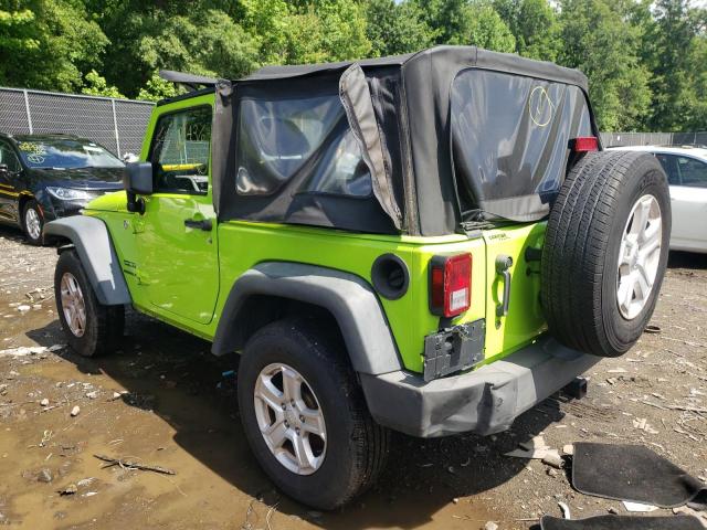 Photo 3 from auction – 2013 JEEP WRANGLER S with VIN 1C4AJWAGXDL507945