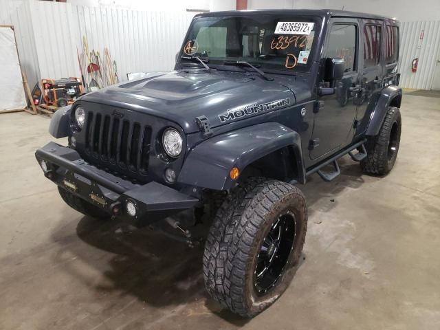 Photo 2 from auction – 2017 JEEP WRANGLER U with VIN 1C4BJWEG7HL633927