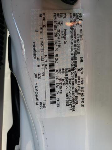 Photo 10 from auction – 2014 FORD FOCUS SE with VIN 1FADP3K29EL374714