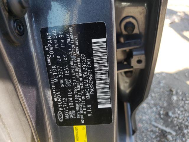 Photo 10 from auction – 2013 HYUNDAI ACCENT GLS with VIN KMHCT4AE7DU292262