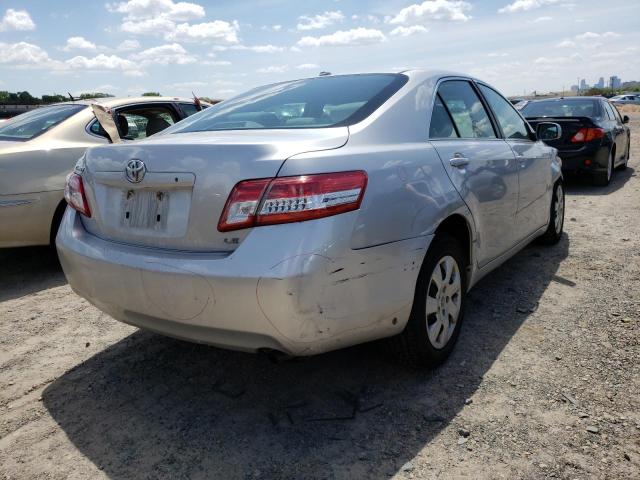 Photo 4 from auction – 2011 TOYOTA CAMRY BASE with VIN 4T4BF3EK0BR090184